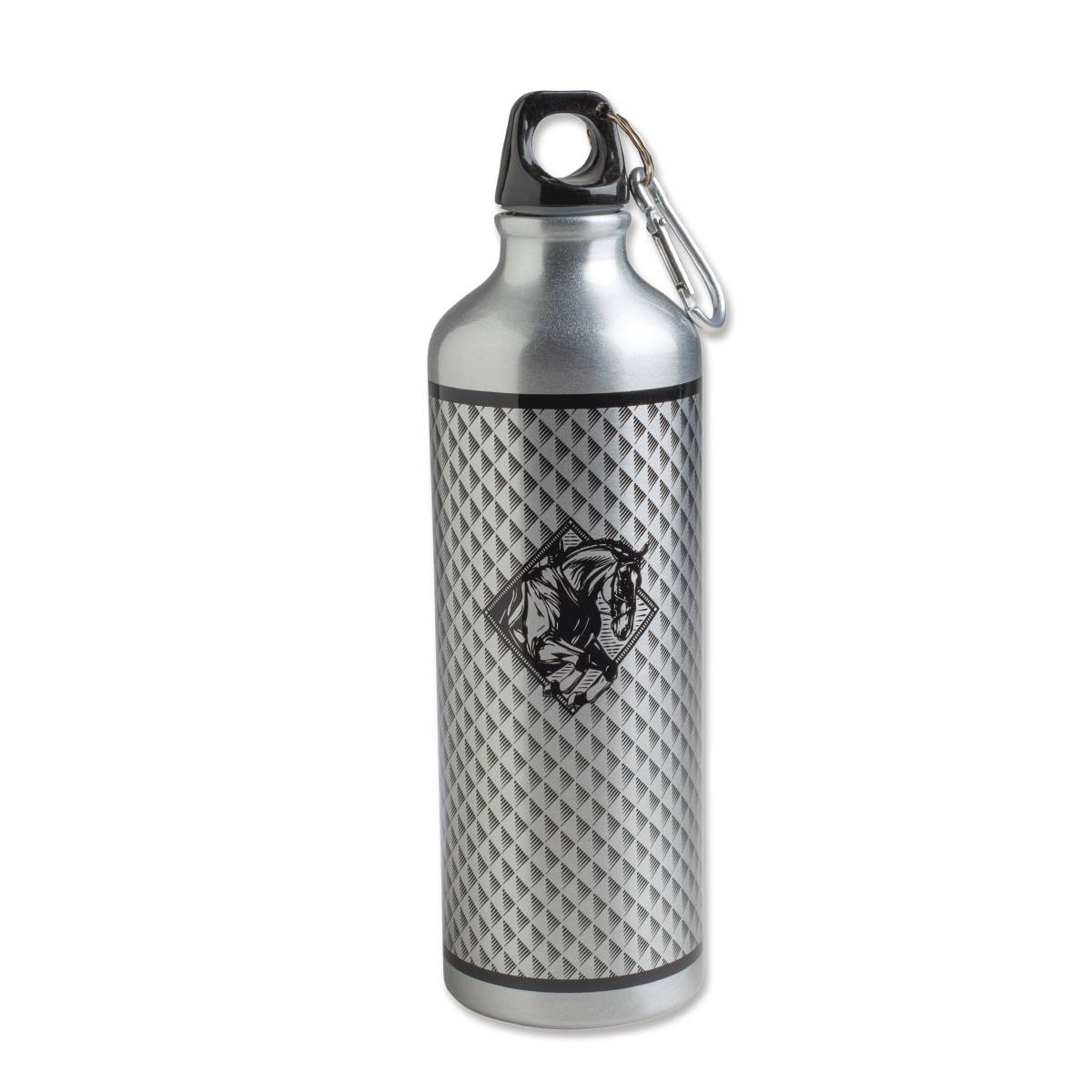 Kelley Diamond Jumper Aluminum Sports Bottle With  Carabiner