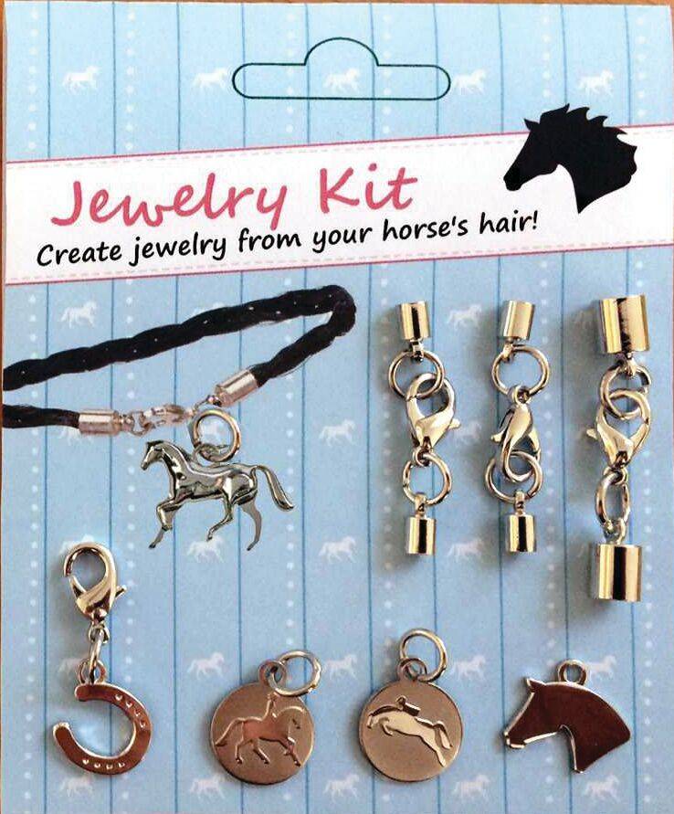 Kelley Do It Yourself Horse Hair Jewelry Kit With Jumper & Dressage Charms