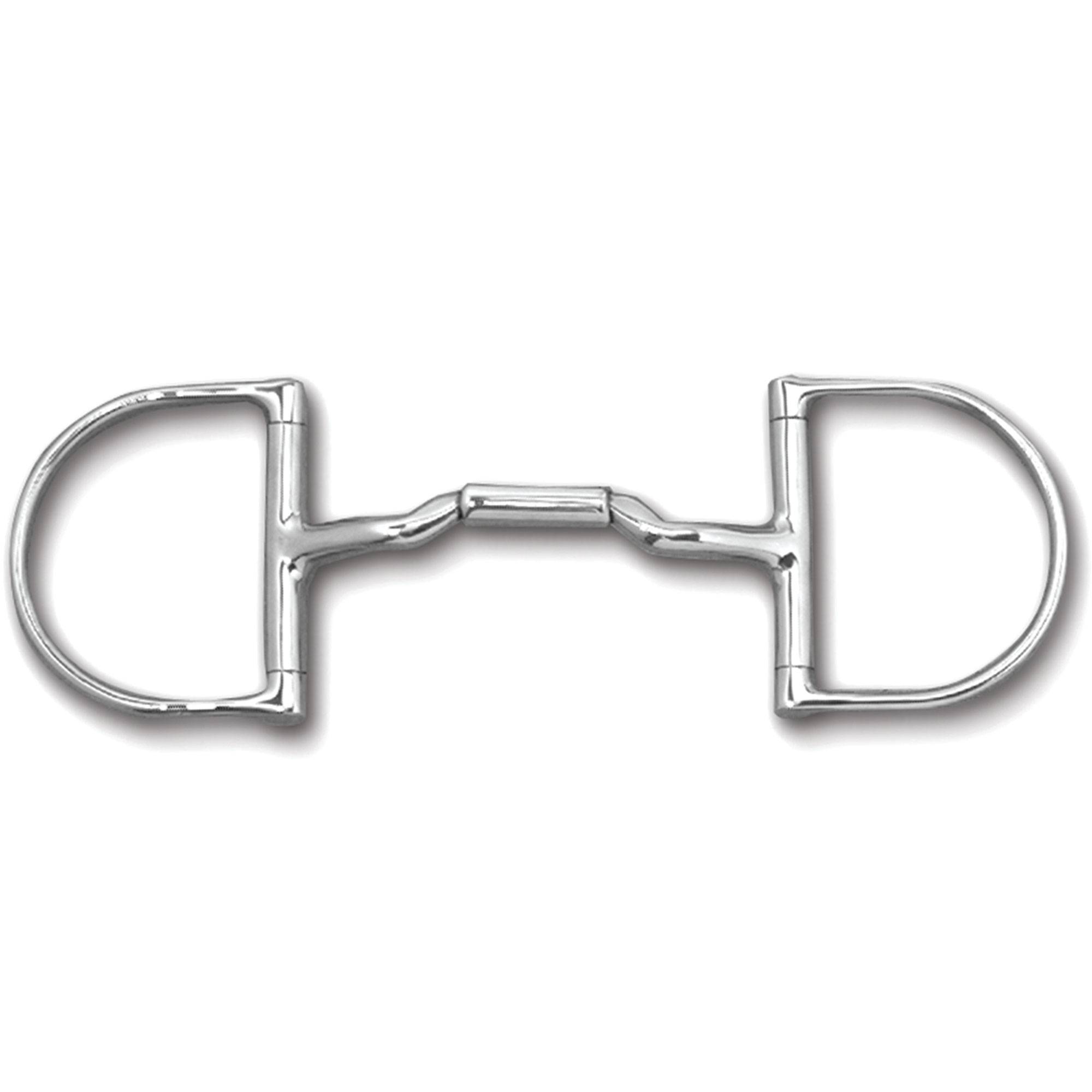 Myler Level 2-3 Medium English Mullen Low Port Barrel Dee With O Hooks