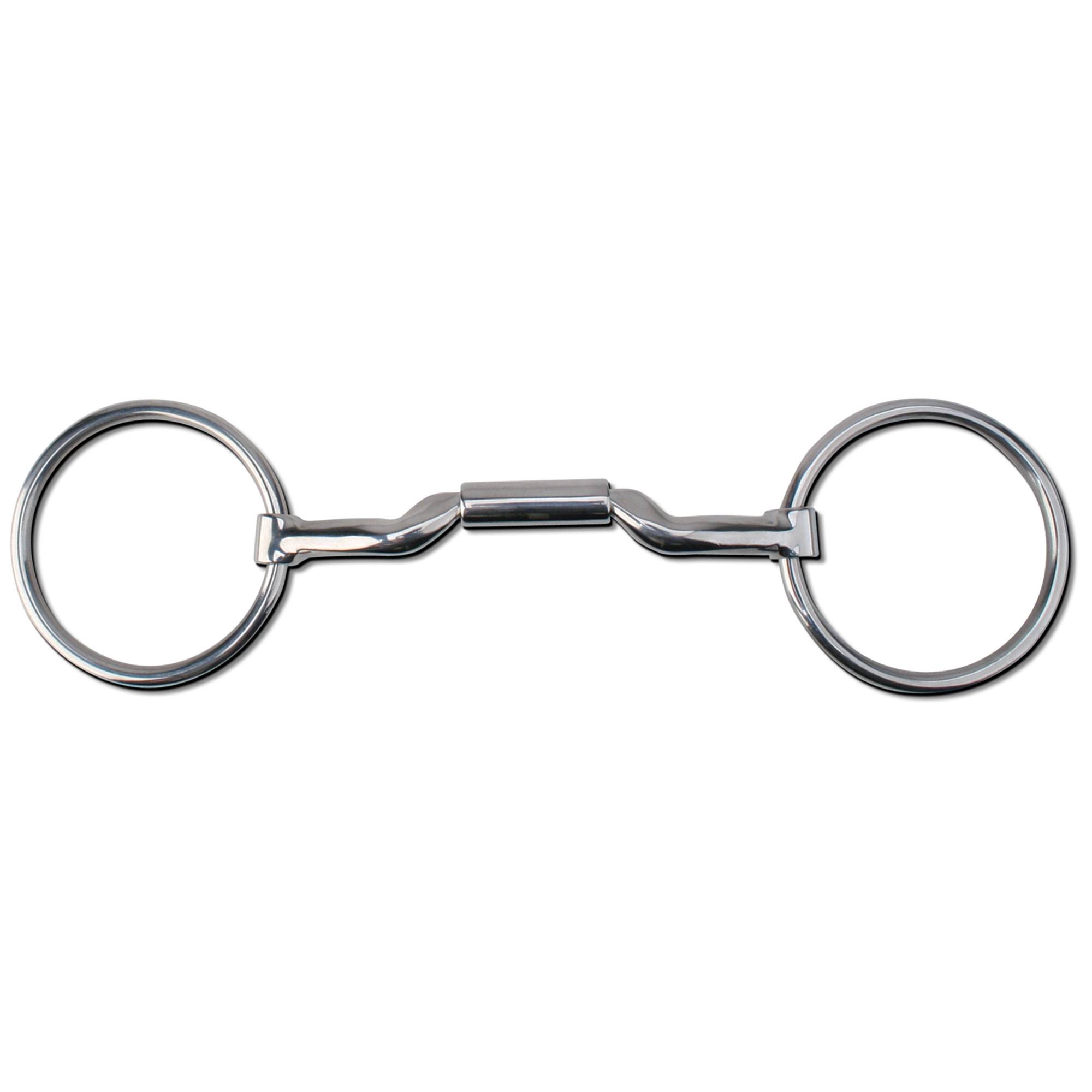 Myler Level 2-3 Loose Ring 14Mm Mullen Low Part Barrel Snaffle Bit