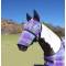 Kensington Fly Mask with  Soft Mesh Ears & Long Nose - Lavender Mint