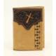 Ariat Mens Trifold Stitched Cross Embossed Tab Wallet