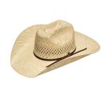 Ariat Mens Twisted Weave Maverick Crown Straw Western Hat