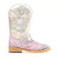 Blazin Roxx Youth Girls Jolene Pastel Glitter Camo Western Boots