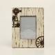 Western Moments Distressed Iv Windmill Wood Frame