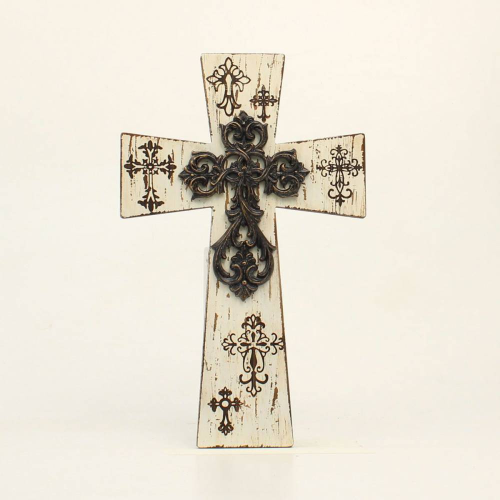 Western Moments Resin Crosses Wood Painted Cross | HorseLoverZ