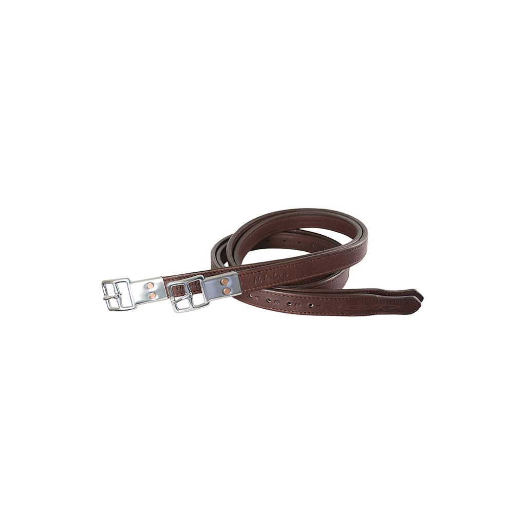 M. Toulouse Platinum Double Leather Stirrup Leathers