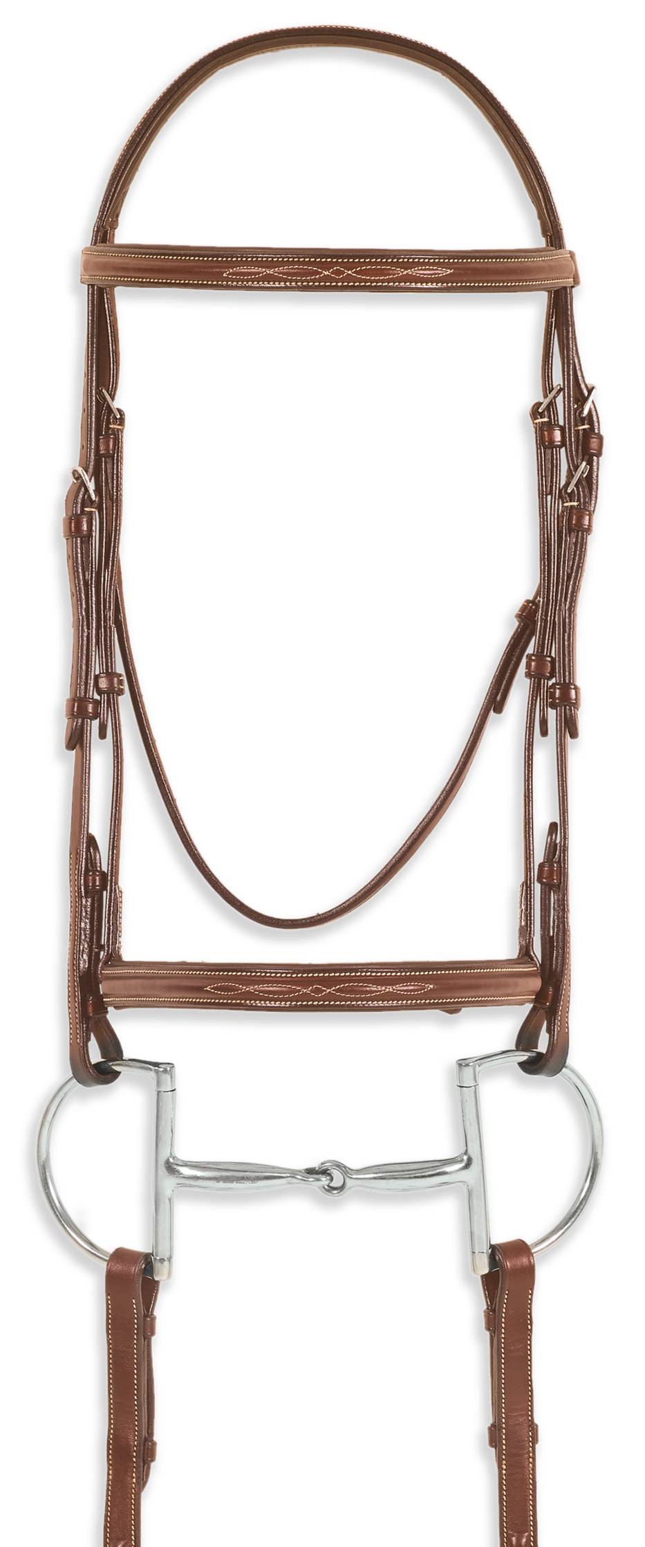 470460CHS PONY Pessoa Pro Fancy Stitch Raised Bridle sku 470460CHS PONY