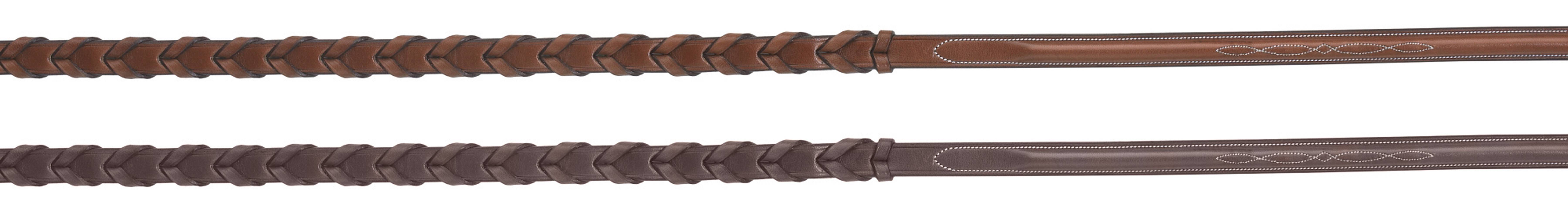 470467CHS H58 Pessoa Pro Fancy Stitch Raised Laced Reins sku 470467CHS H58