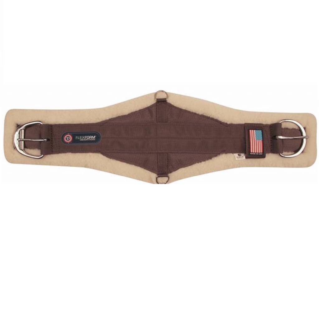 T3 FlexForm WoolBack Roller Buckle Roper Cinch