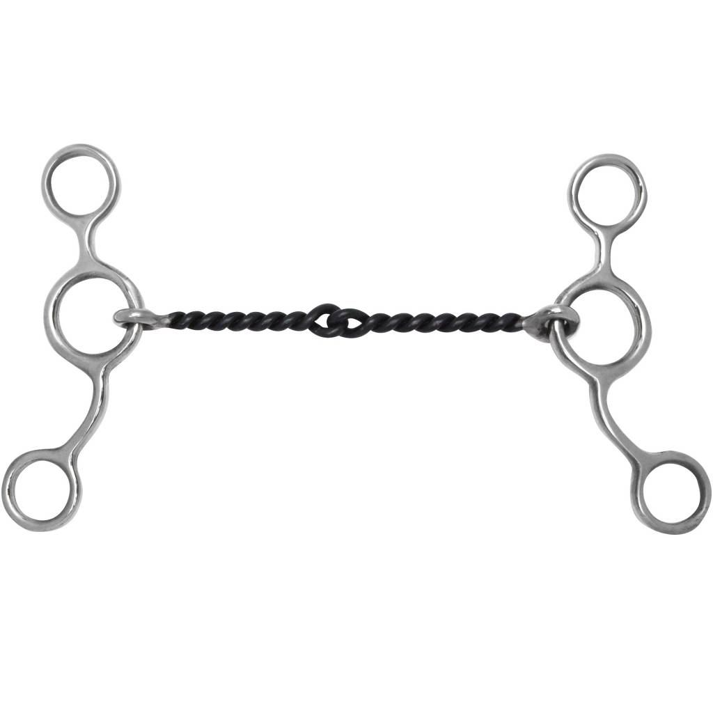 Toklat Thin Twisted Sweet Iron Jr Cowhorse Gag Bit