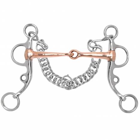 Toklat Argentine Tom Thumb Copper Snaffle Bit