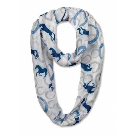 Lila Infinity Scarf