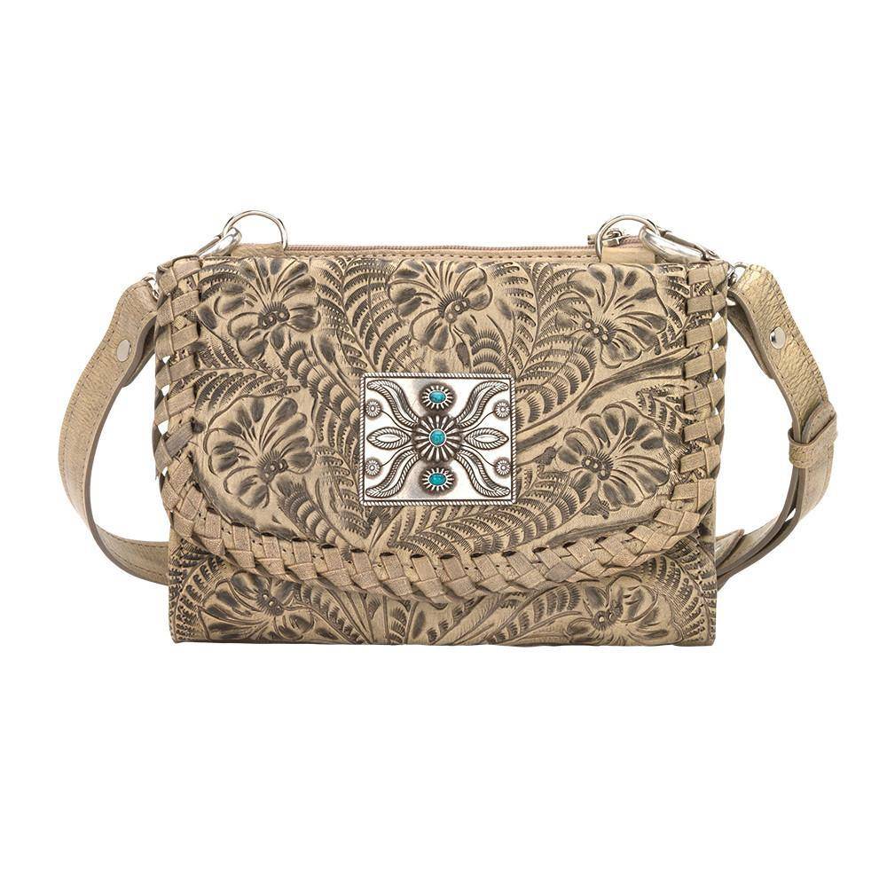 American West Texas Two Step Small Crossbody Bag/Wallet