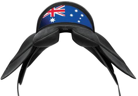 WintecLite All Purpose Cantle - Australia Flag