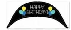 WintecLite Pony All Purpose Cantle - Happy Birthday