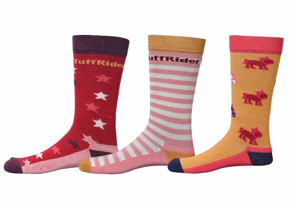 TuffRider Kids Philip Socks - 3 Pack