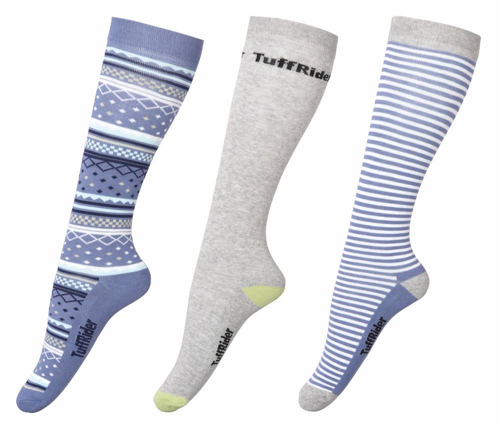 TuffRider Ladies Hera Knee-Hi Socks - 3 Pack