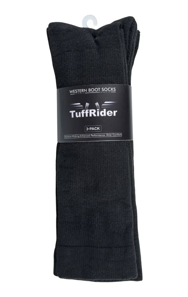 TuffRider CoolMax Western Boot Socks - 3 Pack