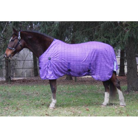 TuffRider Power Mesh Fly Plaid Sheet