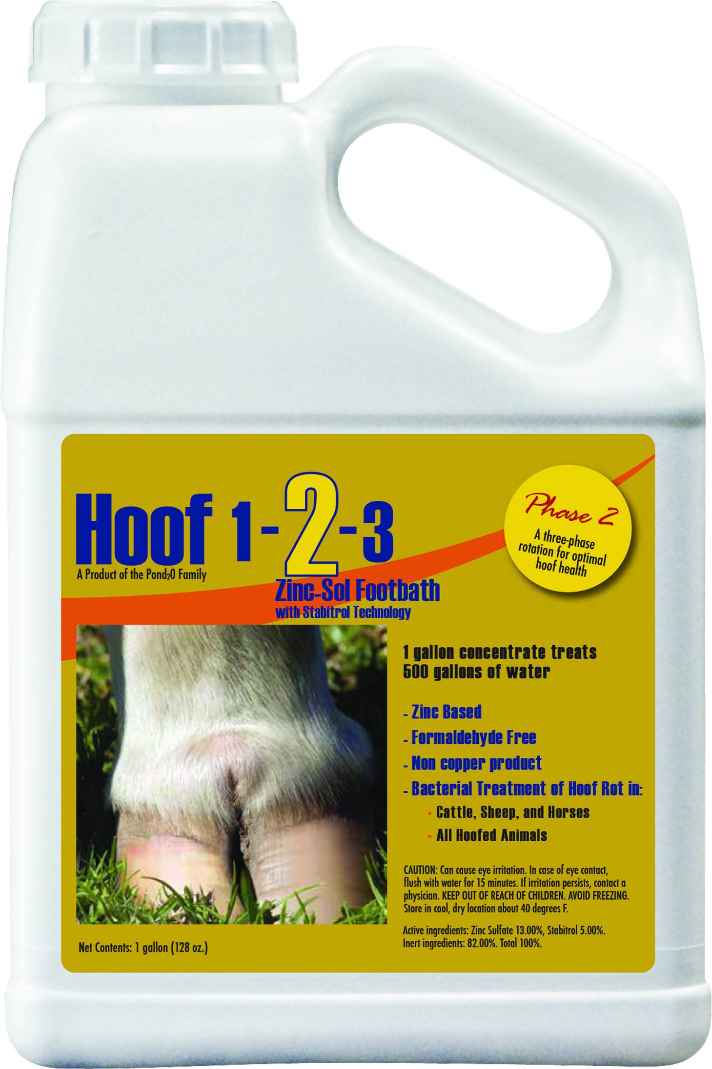 Hoofvet 2 Zinc-Sol Footbath Concentrate