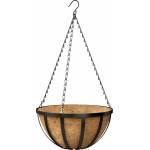 English Wide Band Hanging Basket With Coco Liner