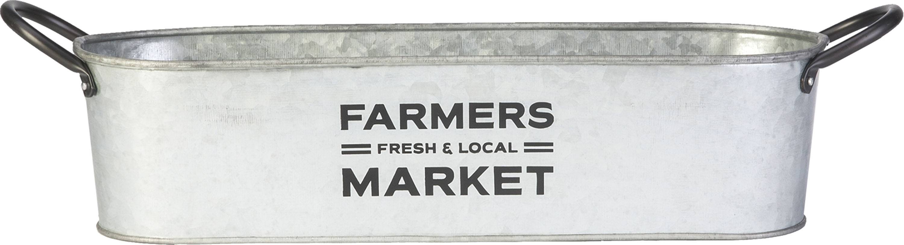 Small Farmer'S Market Oval Planter