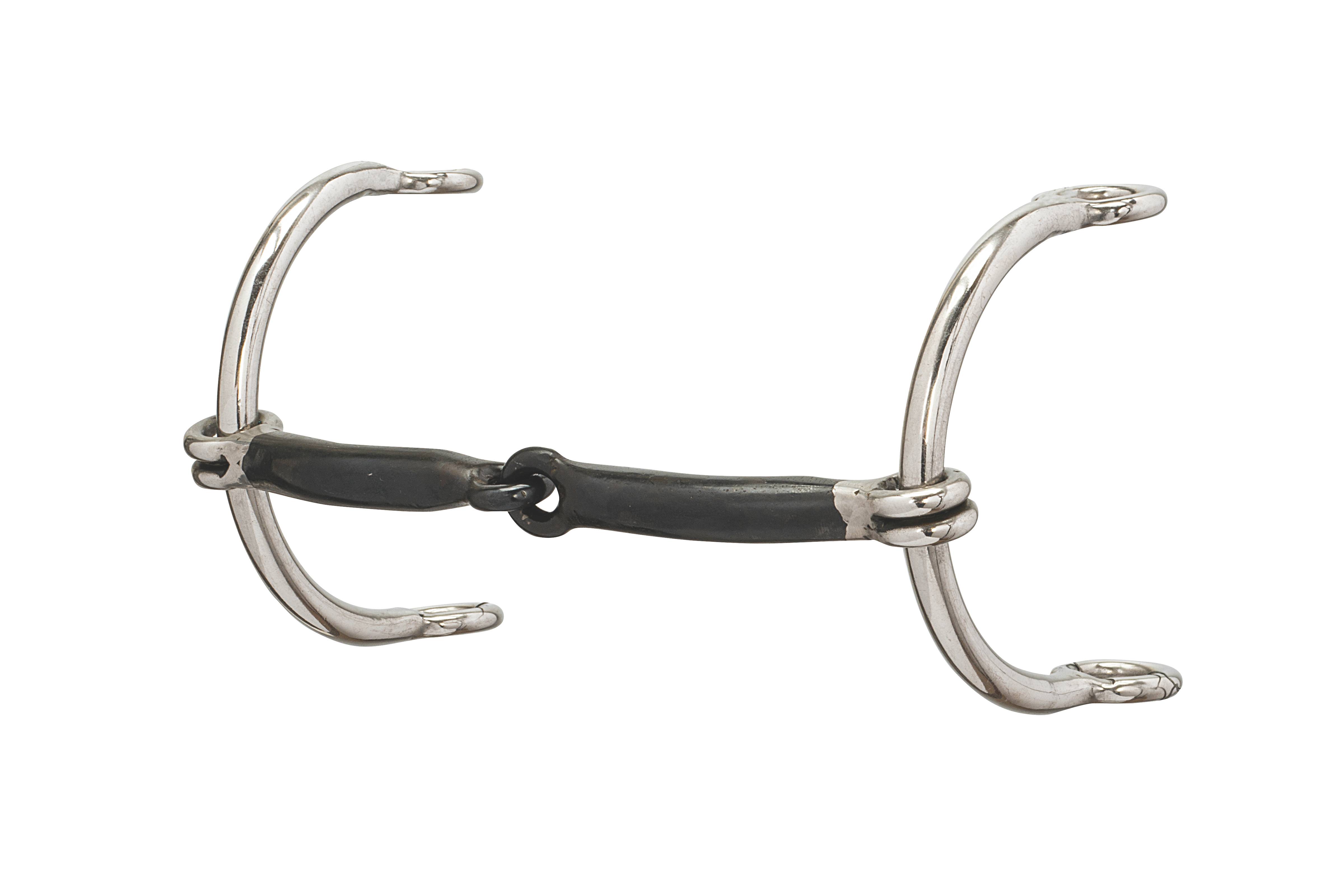 Weaver Smooth Sweet Iron Snaffle Mouth Gag Bit