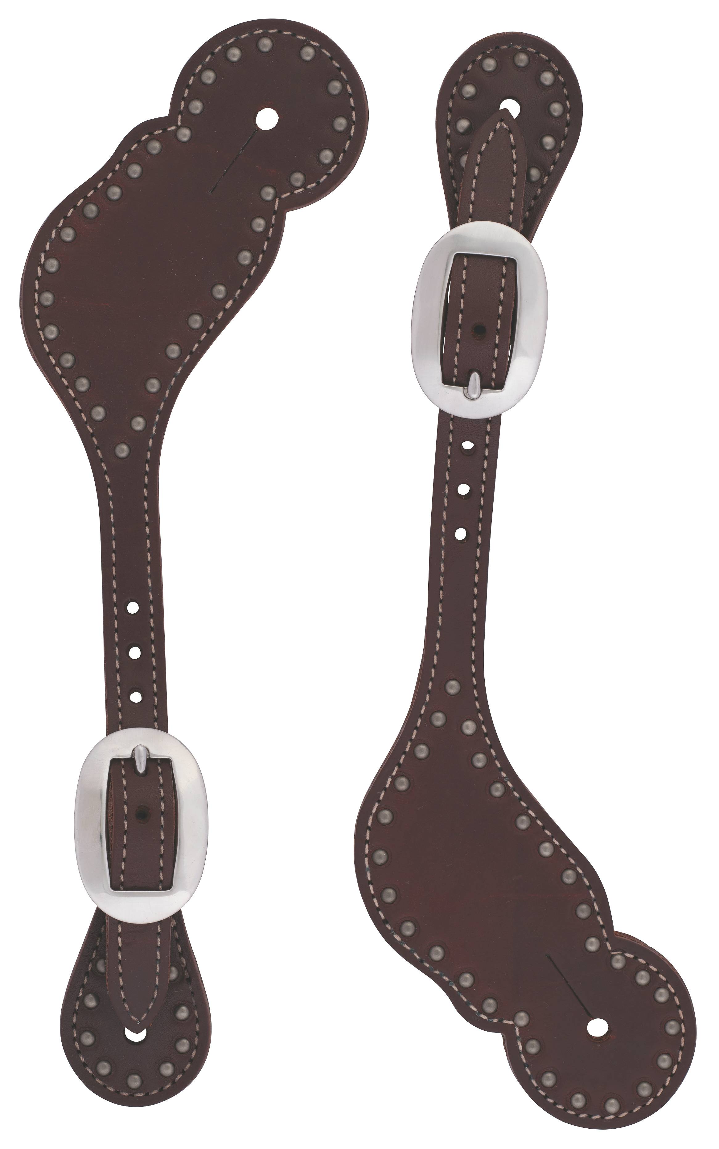 Weaver Working Tack Spur Straps with Spots