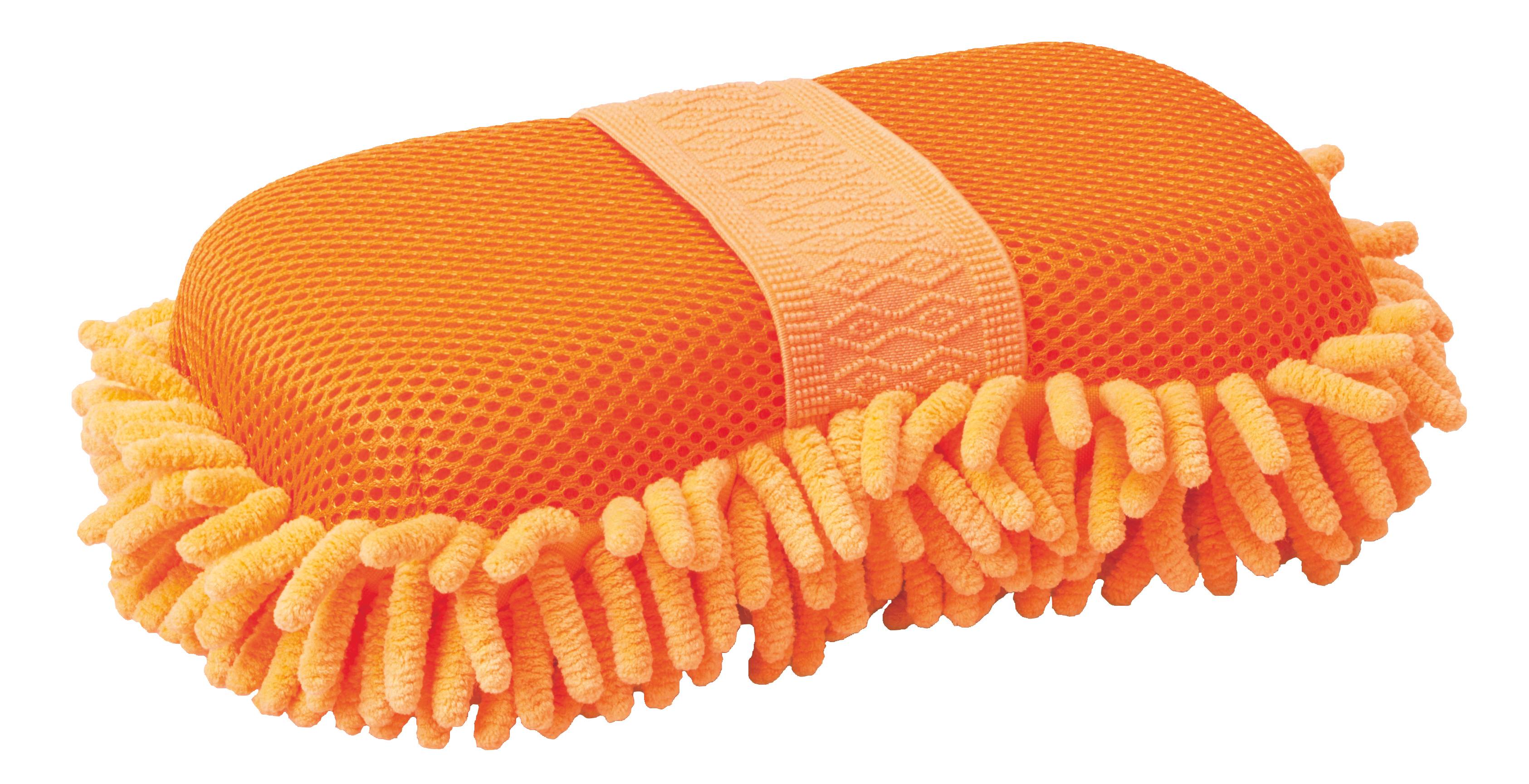 Weaver Sponge with Microfiber Fingers