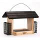 Hopper Feeder With Suet Cages