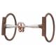 Weaver All Purpose Offset Dee Bit Sweet Iron Lifesaver Mouth with Copper Rings