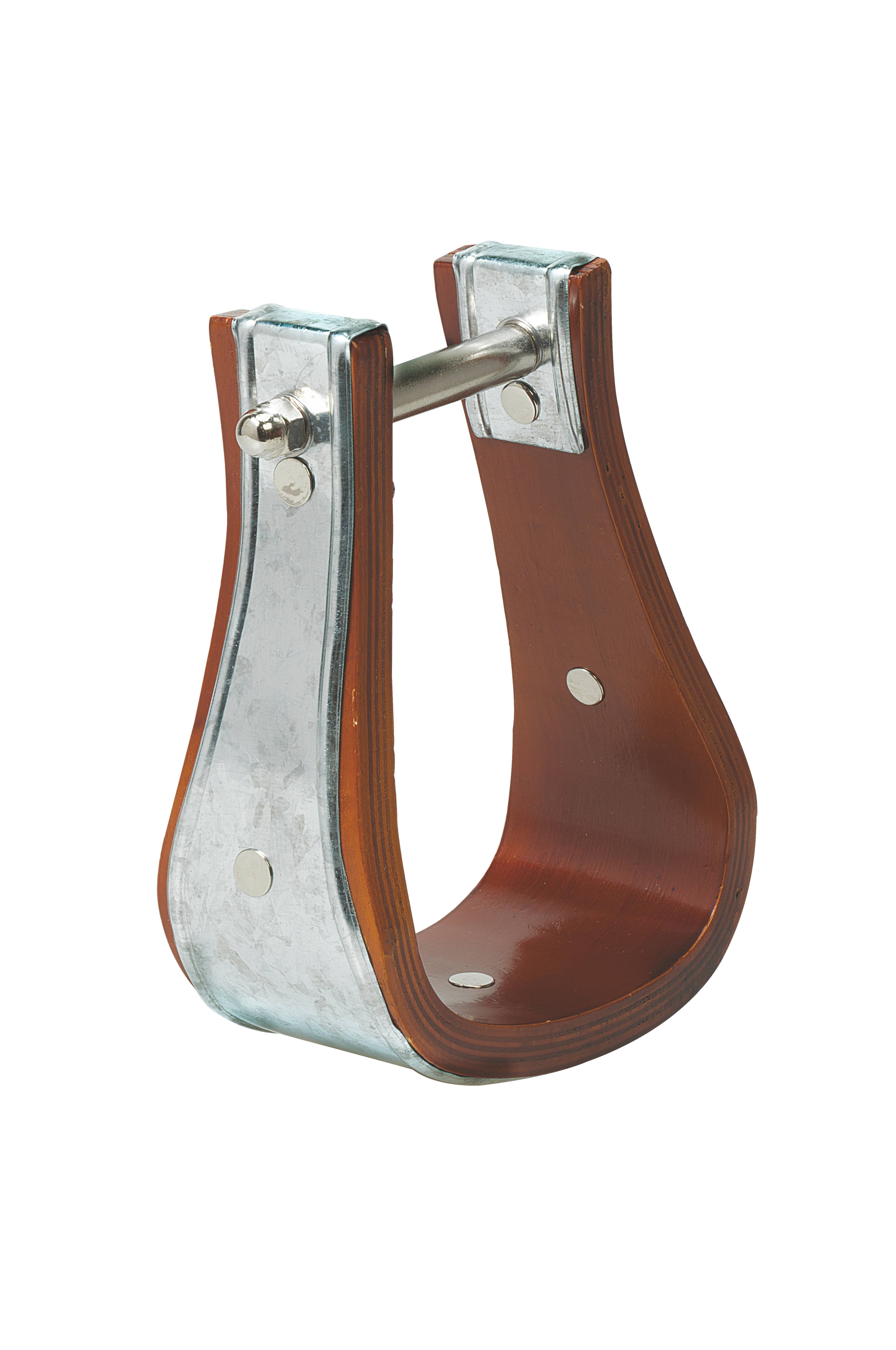 Weaver Sloped Wooden Stirrups with Galvanized Binding