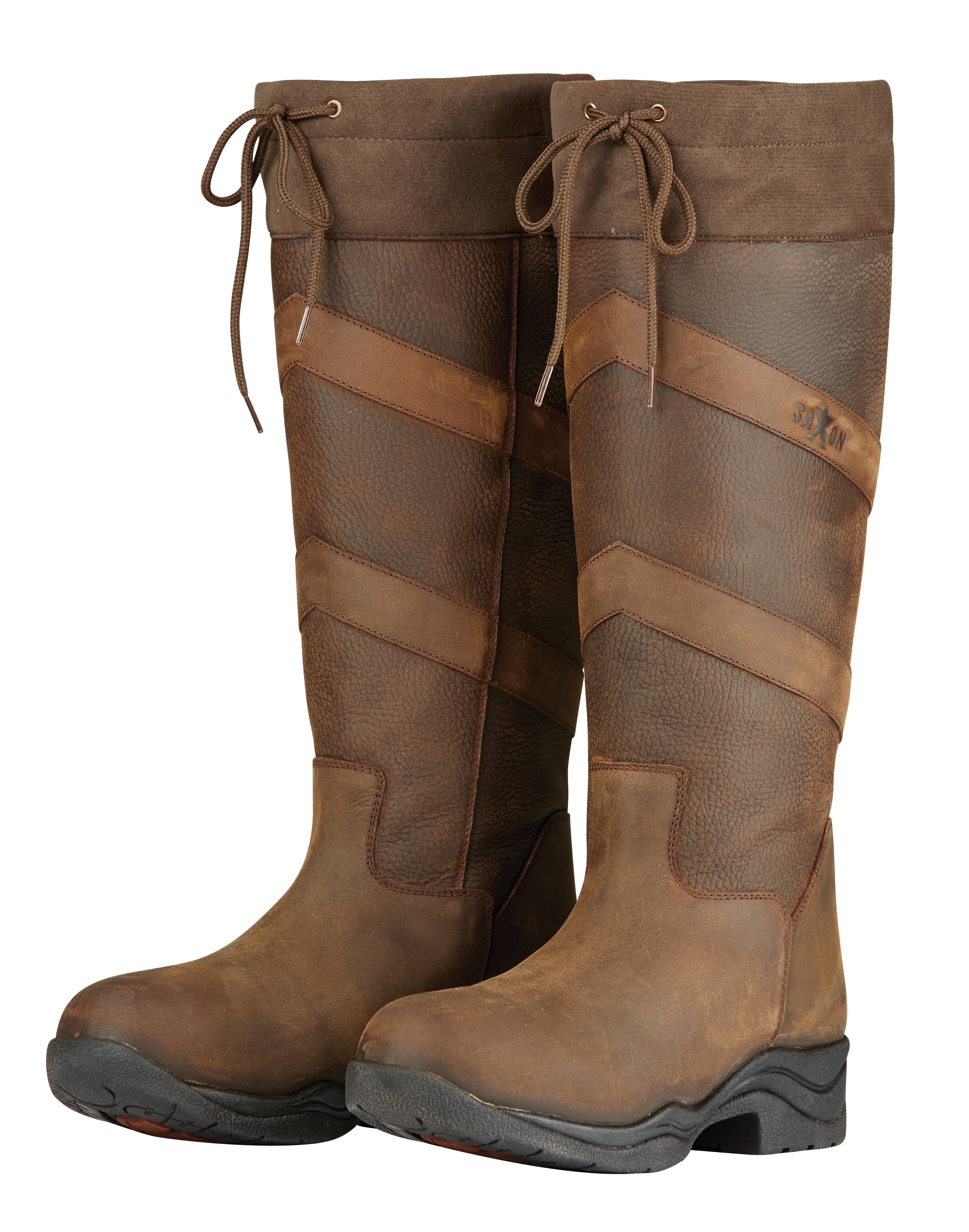 saxon country boots