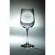Kelley Gallop Floral Etched Wine Glass