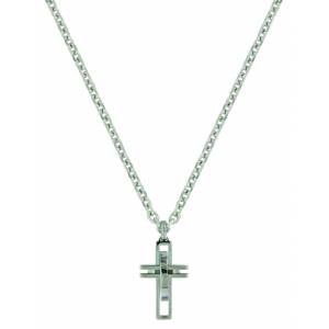 Montana Silver Modern Art Cross Necklace