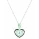 Montana Silver Shot in the Heart with a Big Sky Arrow Necklace