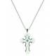 Montana Silver Silhouette Cross Necklace