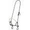 Tough-1 Combo Gag Snaffle/Rope Headstall