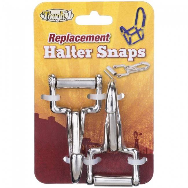 75-1002NC-0-0 Tough 1 Replacement Halter Snaps - 2 Pack sku 75-1002NC-0-0