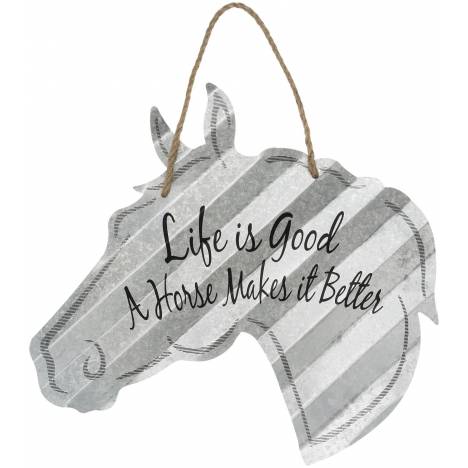 Horse Sign 20" - Life Is Good