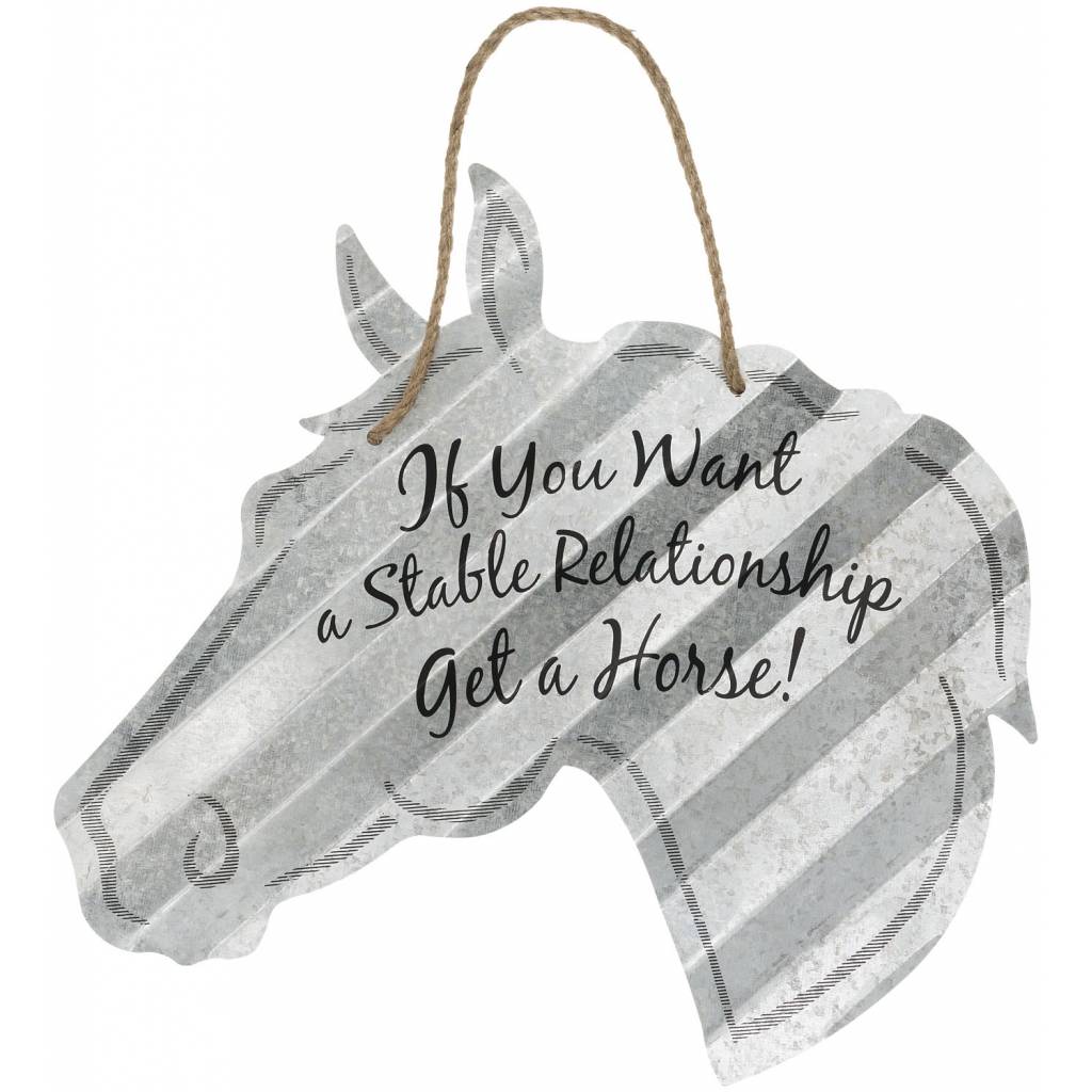 Horse Sign 20" - If You Want