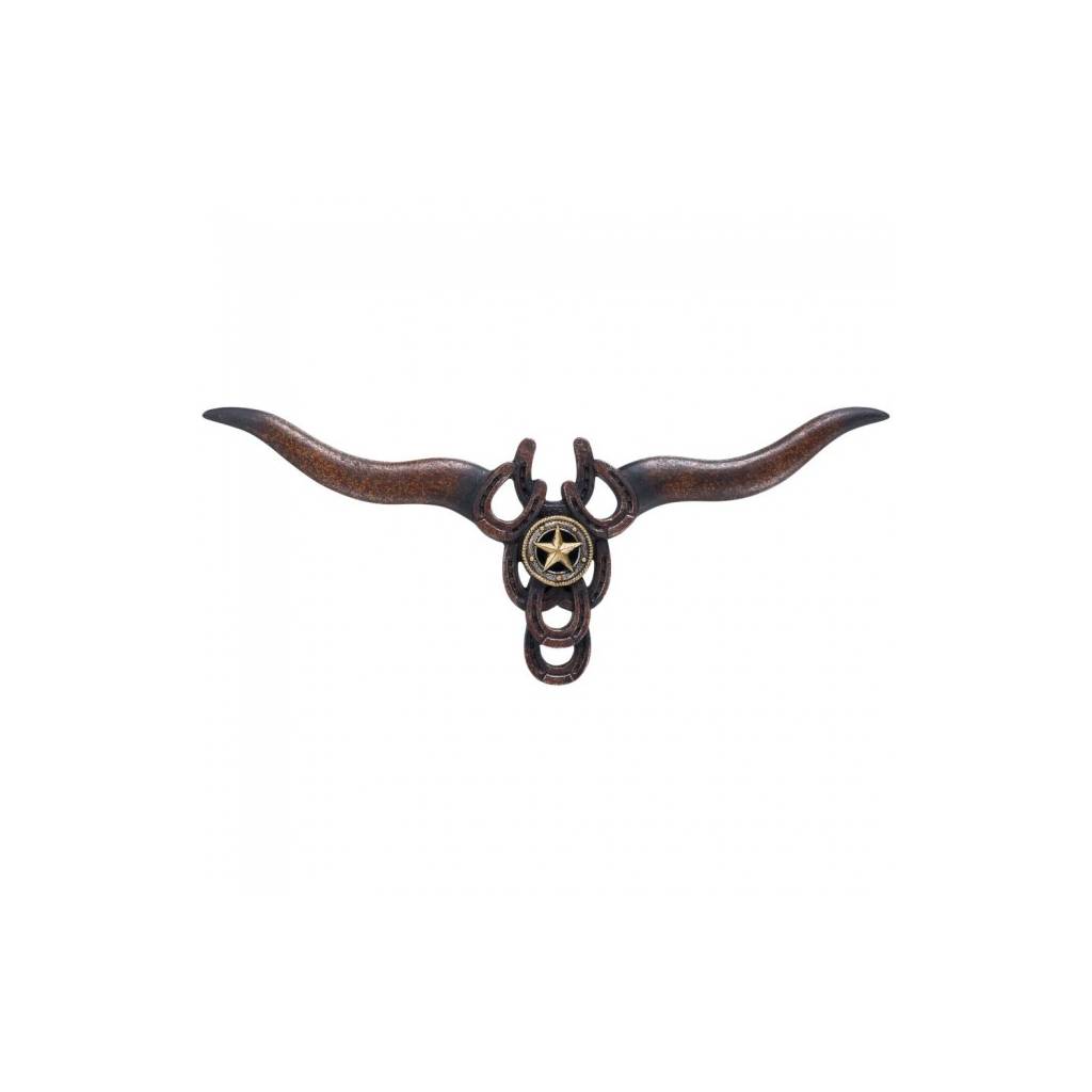 Gift Corral Longhorn with Star Plaque