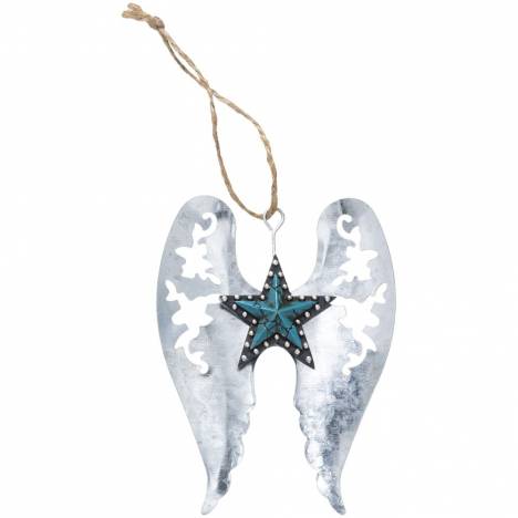 Gift Corral Wings and Star with Studs Ornament
