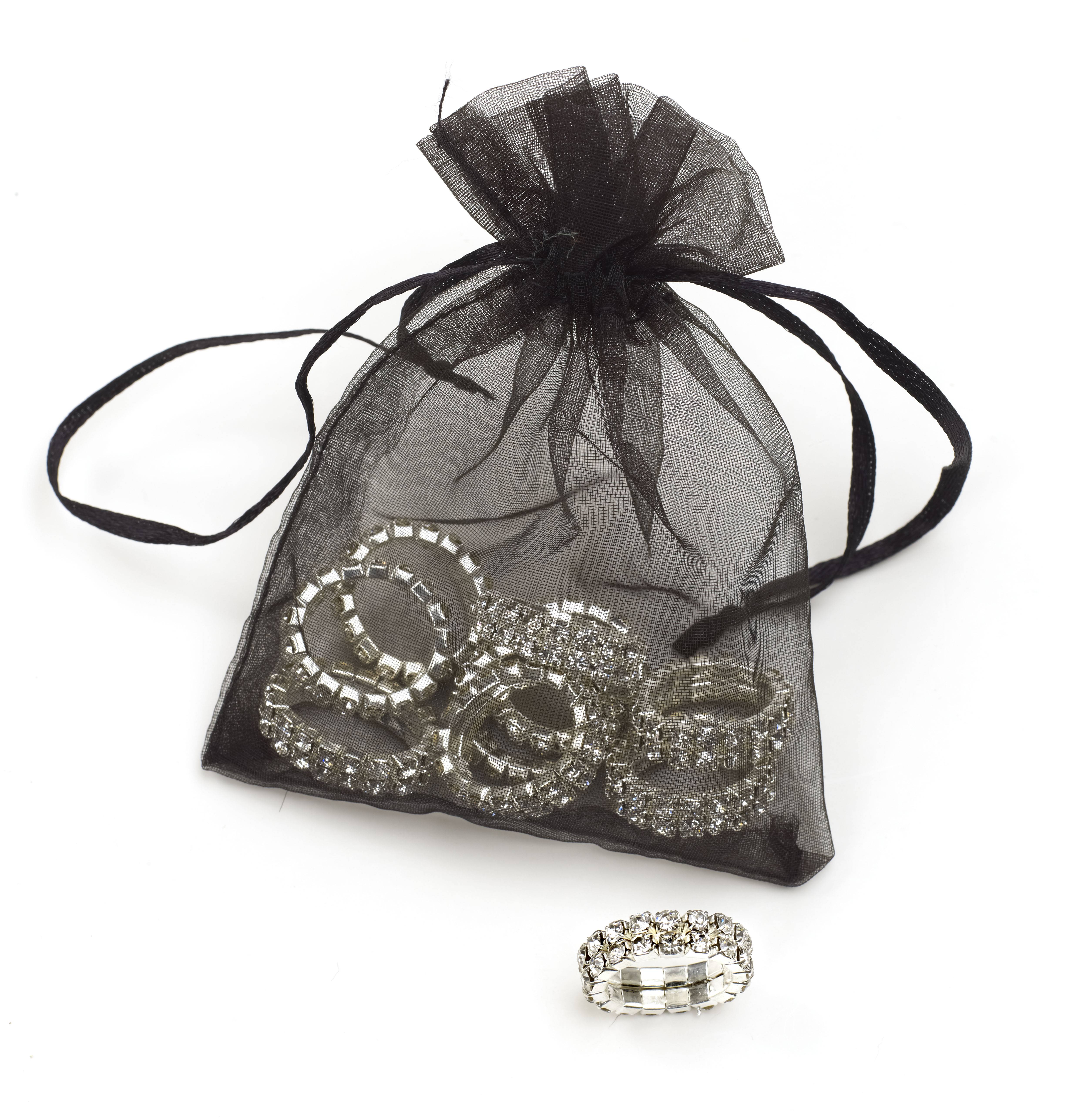 Rhinestone Braiding Bands  - Ten Pack