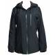 Fits Ladies Cloudmax All-Season Waterproof Rain Coat - Black