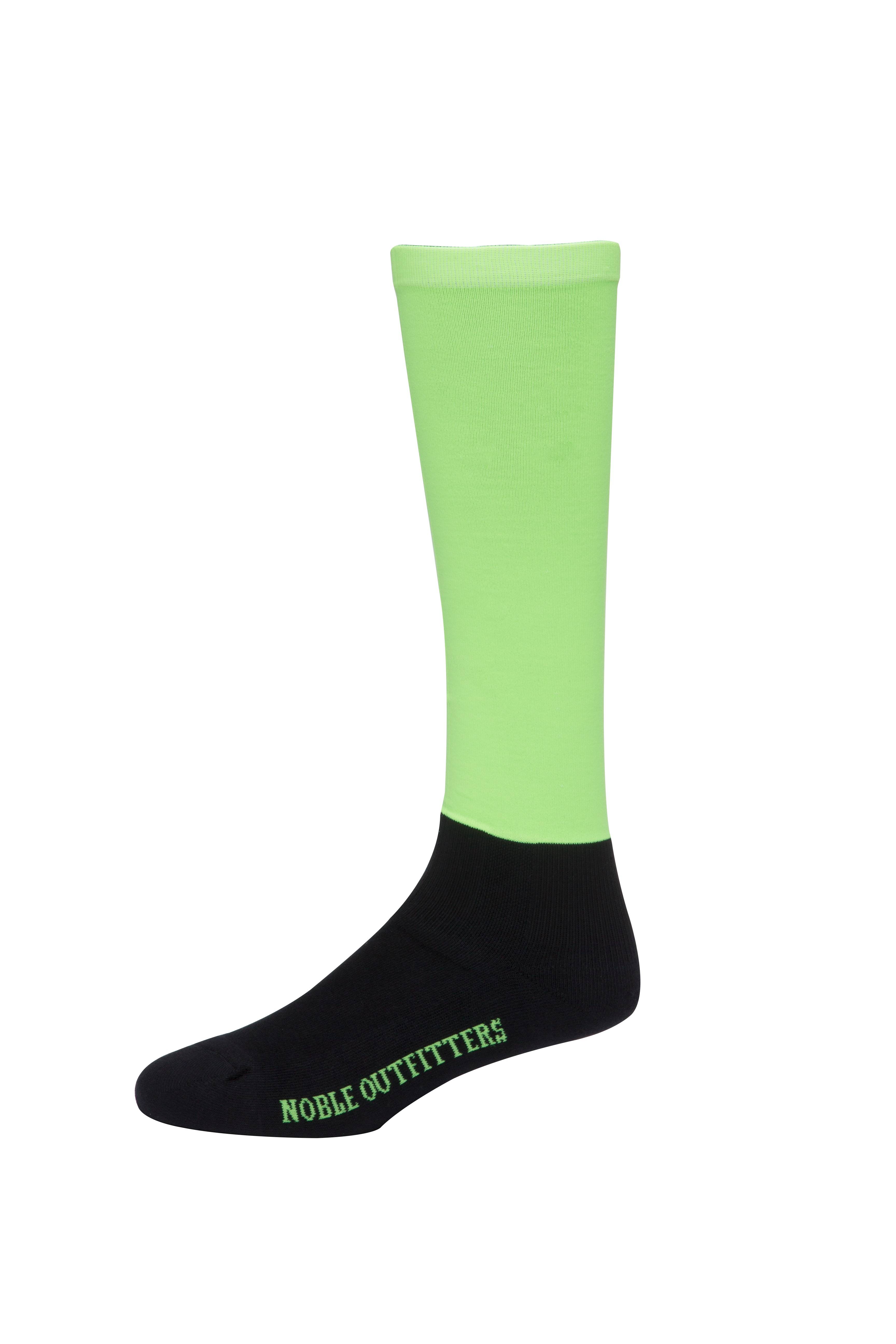 Competition Socks Noble Outfitters Over The Calf Peddies Caribbean Wave New