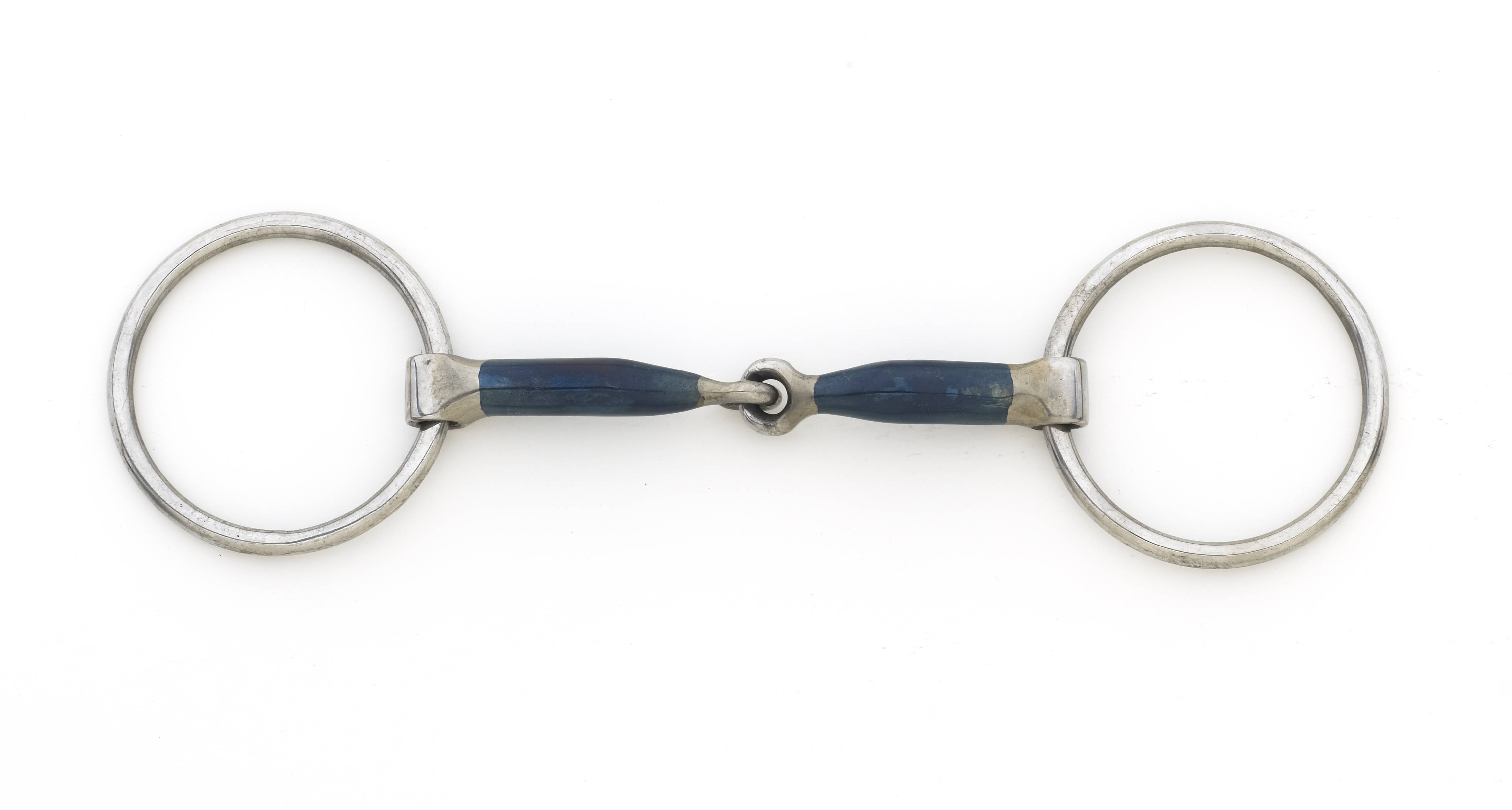 Centaur Blue Steel Medium Jointed Loose Ring