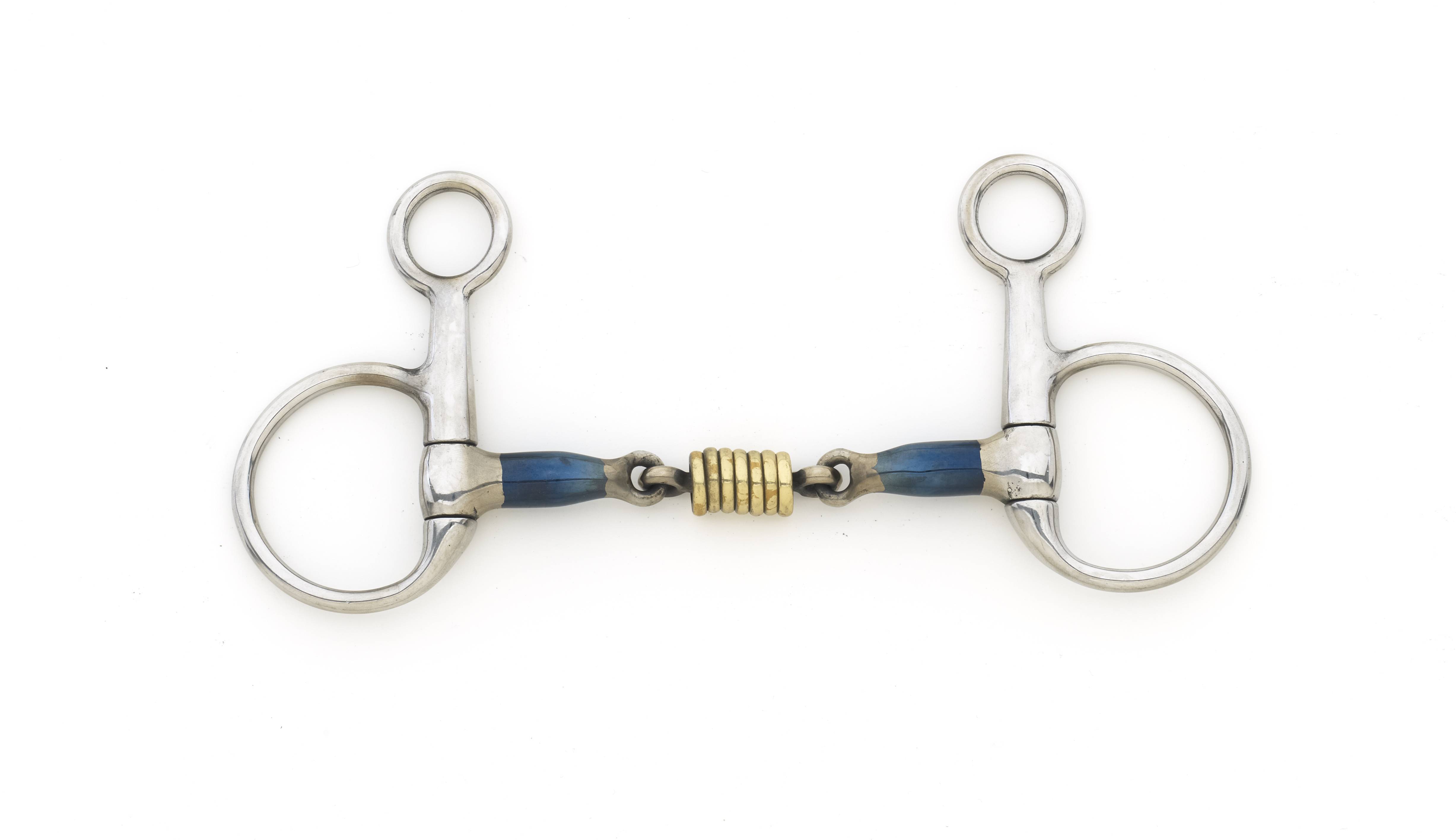 Centaur Blue Steel Boucher with Brass Rollers