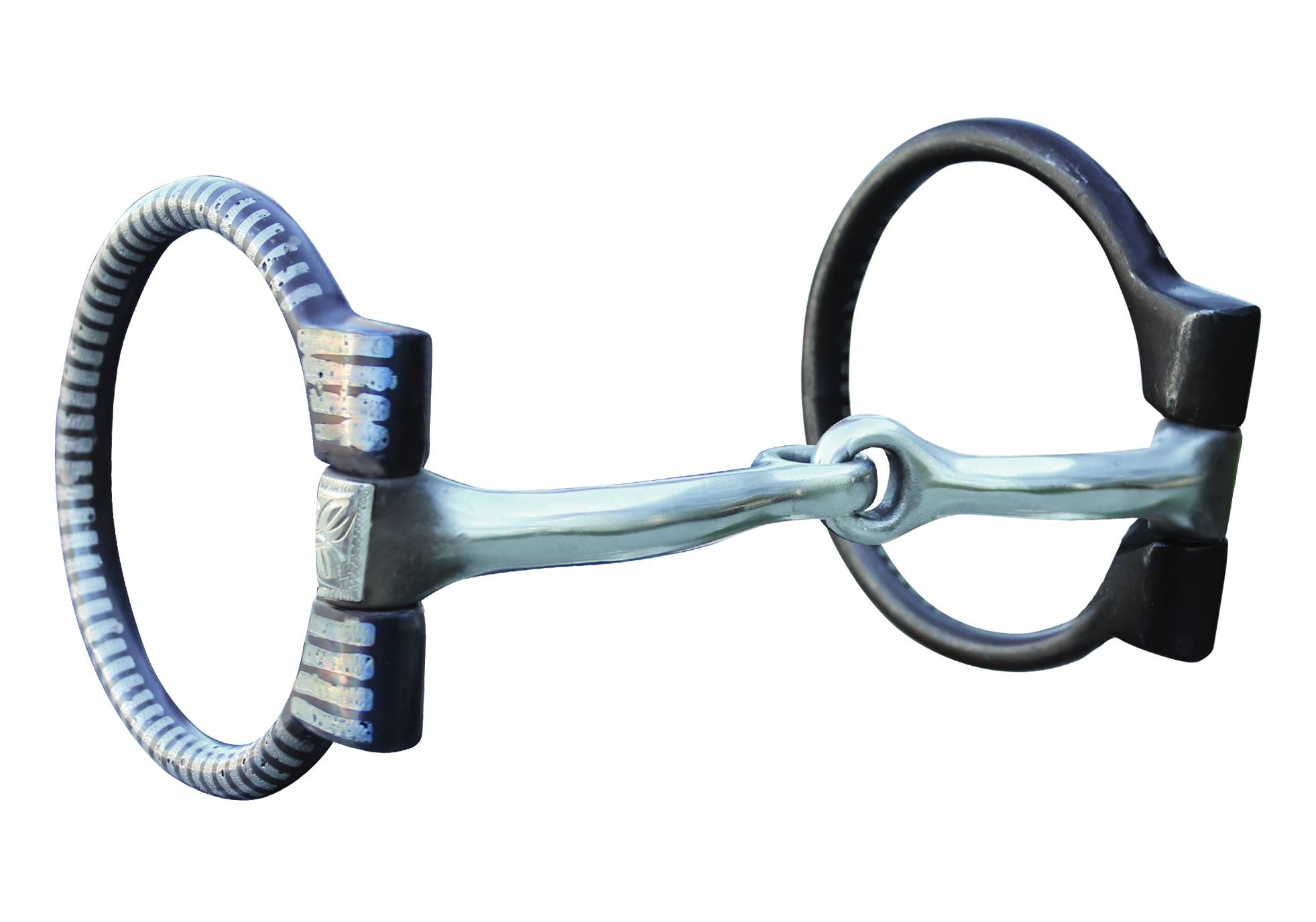 Professionals Choice Avila D Ring Snaffle With Silver